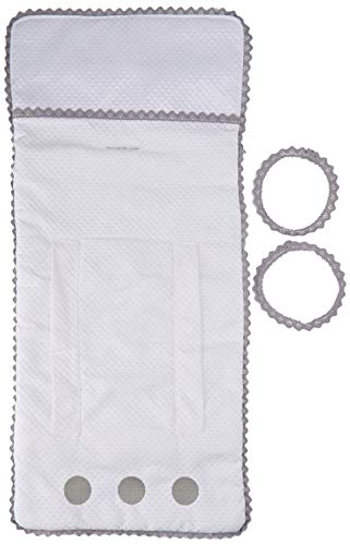 Babyline Confortable Damas Gris - Colchoneta para silla de paseo, unisex