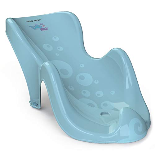 BABYLON asiento bañera bebe AquaMini hamaca bañera bebe silla bañera bebe adaptador bañera bebe azul