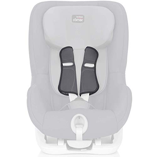 Britax Römer King II, LS y ATS - Hombrera, color negro y gris