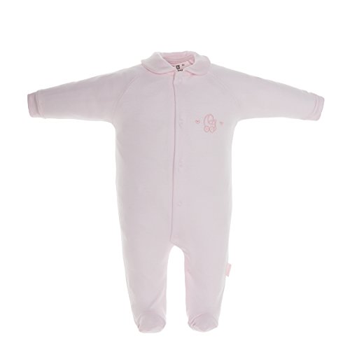 Cambrass 26098 - Pelele para recién Nacidos, Talla 68 cm (3 a 6 Meses), Color Rosa