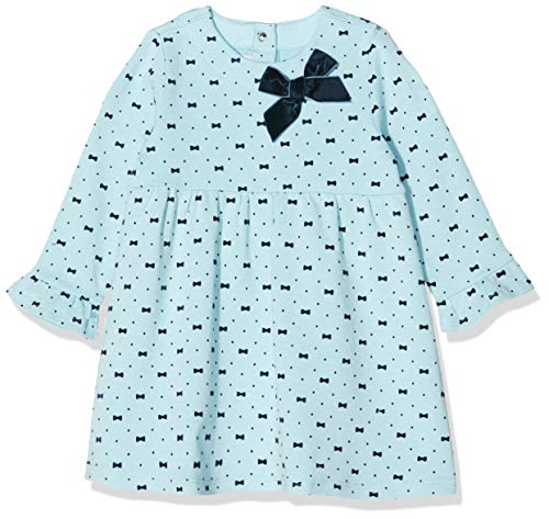 Chicco Abito Maniche Lunghe Vestido, Turquesa (Azu Medio 025), 68 (Talla del Fabricante: 068) para Bebés