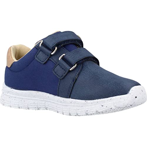 Chicco Christian - Calzado Infantil Interior Transpirable Velcro I Plantilla Extraible Azul Marino - 32, Azul