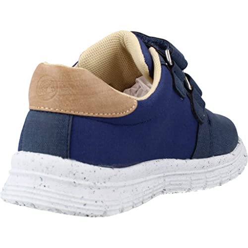 Chicco Christian - Calzado Infantil Interior Transpirable Velcro I Plantilla Extraible Azul Marino - 32, Azul