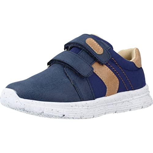 Chicco Christian - Calzado Infantil Interior Transpirable Velcro I Plantilla Extraible Azul Marino - 32, Azul