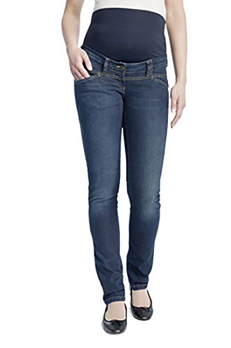 Christoff - Pantalón premamá Skinny/Slim fit para Mujer, Talla 44, Color Azul