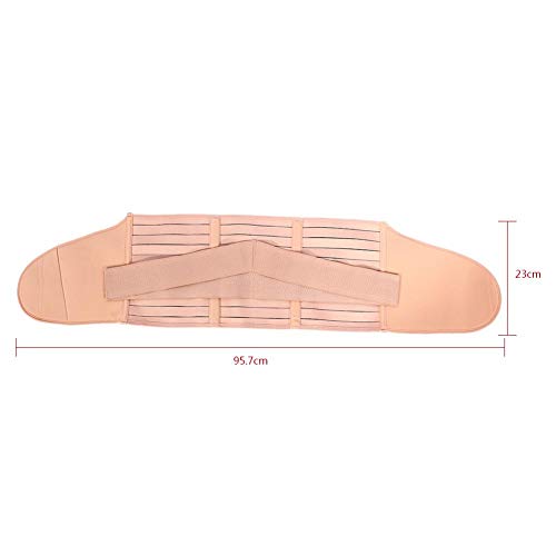 Cinturón de abdomen postparto de maternidad, faja de maternidad que da forma al cuerpo Cintura Cinturón de ajuste de abdomen para mujeres Cinturón de recuperación posparto(Albaricoque)