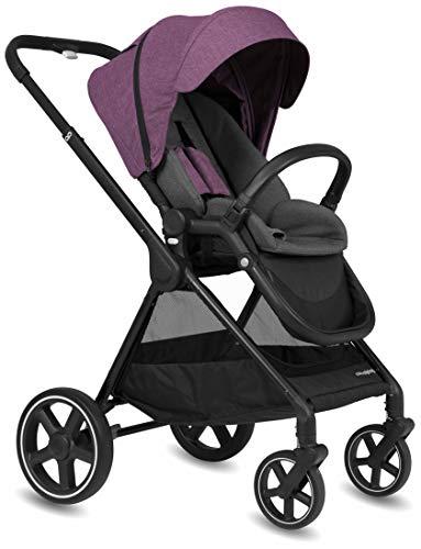 Cochecito de paseo Casualplay Optim con capazo, color purple