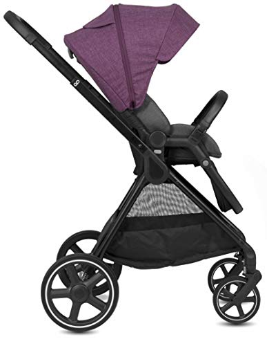 Cochecito de paseo Casualplay Optim con capazo, color purple