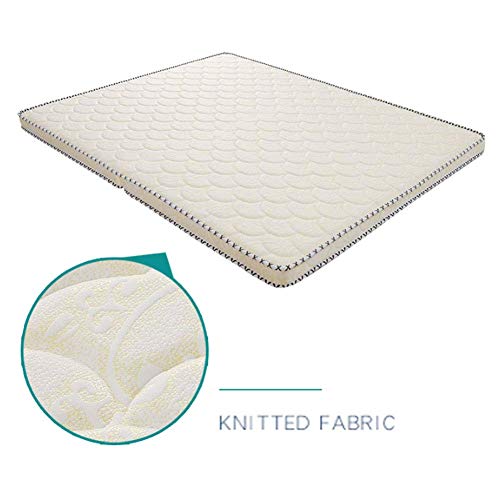 Colchón de coco plegable, colchoneta ortopédica de tatami para dormir 3e almohadilla de colchón de palma de coco almohadilla portátil para invitados para acampar, oficina para niños, cama-b 135x190c