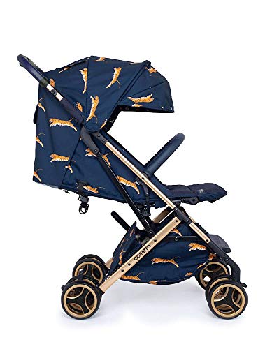 Cosatto Paloma Faith Woosh XL Pushchair – Ultra Lightweight Stroller From Birth to 25kg | One Hand Easy Fold (On The Prowl)