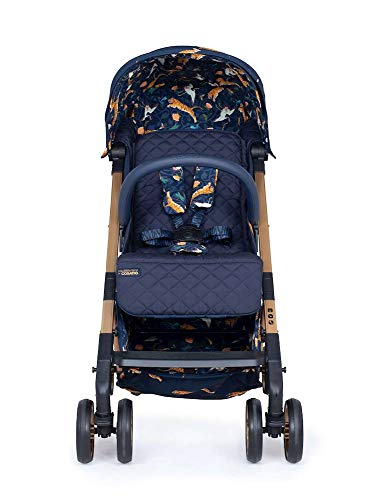 Cosatto Paloma Faith Woosh XL Pushchair – Ultra Lightweight Stroller From Birth to 25kg | One Hand Easy Fold (On The Prowl)