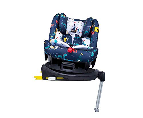 Cosatto - Silla de coche All in All Rotate, Grupo 0+123, 0-36 kg, 0-12 años, sistema ISOFIX, distintas orientaciones, sistema anti-escape, fácil uso y acceso (Sea Monsters)