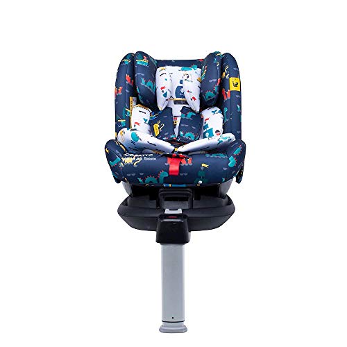 Cosatto - Silla de coche All in All Rotate, Grupo 0+123, 0-36 kg, 0-12 años, sistema ISOFIX, distintas orientaciones, sistema anti-escape, fácil uso y acceso (Sea Monsters)