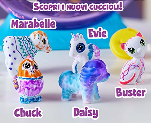 CRAYOLA - Washimals, Super Set Noria Gira y baño, para Colorear y bañar a los Cachorros, Juego y Regalo para niños, Edad 3+, 74-7458