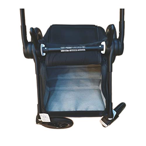 Cubre cesta impermeable para silla Rosy Fuentes - Muy útil para proteger sus cosas de la lluvia y suciedad (Exclusivo para Bugaboo Bee)-negro