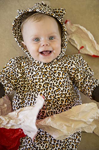 Cute bebé leopardo pijama disfraz de leopardo bebé Romer/leopardo ropa de bebé Gift- niños o niñas por bebé Moo marrón Biege, Brown Talla:3-6 meses