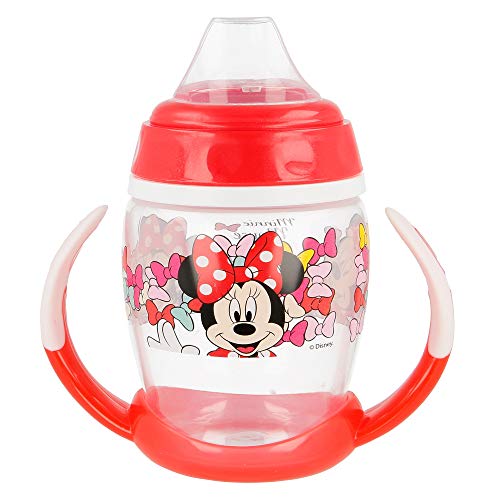 Disney ST-45326 Taza Entrenamiento 270Ml con Boquilla de Silicona, Negro