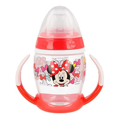 Disney ST-45326 Taza Entrenamiento 270Ml con Boquilla de Silicona, Negro