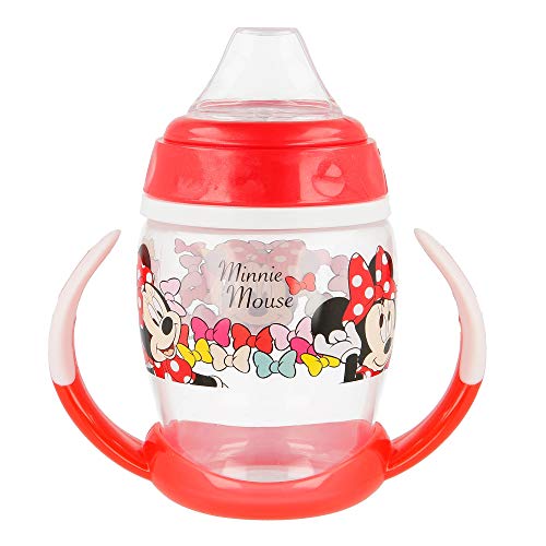 Disney ST-45326 Taza Entrenamiento 270Ml con Boquilla de Silicona, Negro