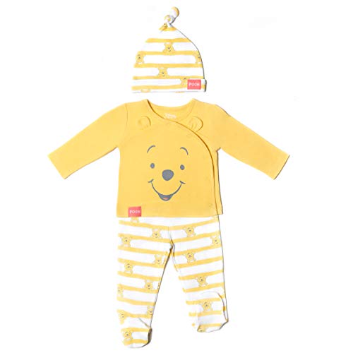 Disney Winnie The Pooh Tigger Baby 3 Piece Snap Jacket Footed Pant Hat Set