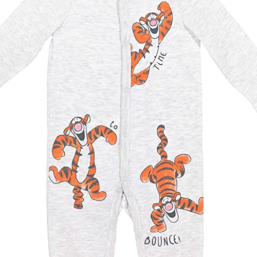 Disney Winnie The Pooh Tigger Baby Boys 2 Pack Sleep N' Play Coverall 3-6 Months