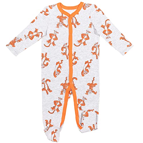 Disney Winnie The Pooh Tigger Baby Boys 2 Pack Sleep N' Play Coverall 3-6 Months