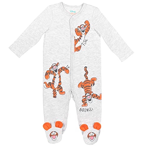 Disney Winnie The Pooh Tigger Baby Boys 2 Pack Sleep N' Play Coverall 3-6 Months