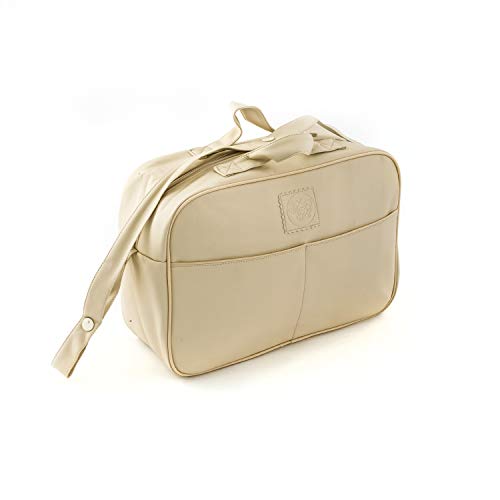 Duffi Baby Bolso Maternidad Poliliel. Asas pequeñas y grandes para el carro, color Beige 4067-05