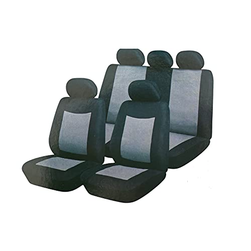 Enerfero ,Funda Asiento del Coche,Juegos Completo Funda Coche.Funda Universal Coche Tela Transpirable (024805Gris)