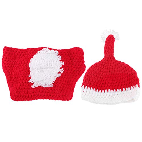 Fenical bébé Costume tenues Photographie Props de Noël à tricoter Crochet Vêtements Photo Prop tenues pour garçons filles