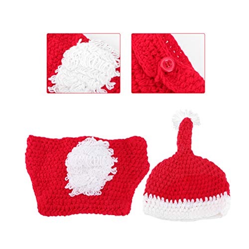 Fenical bébé Costume tenues Photographie Props de Noël à tricoter Crochet Vêtements Photo Prop tenues pour garçons filles