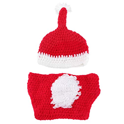 Fenical bébé Costume tenues Photographie Props de Noël à tricoter Crochet Vêtements Photo Prop tenues pour garçons filles