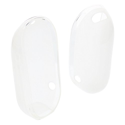 foto-kontor Funda Compatible con Philips Avent SCD560/00 Babyphone de Goma TPU Protector Funda Transparente Blanca