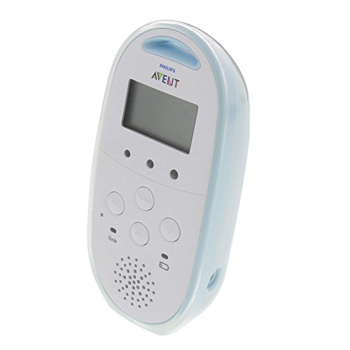 foto-kontor Funda Compatible con Philips Avent SCD560/00 Babyphone de Goma TPU Protector Funda Transparente Blanca