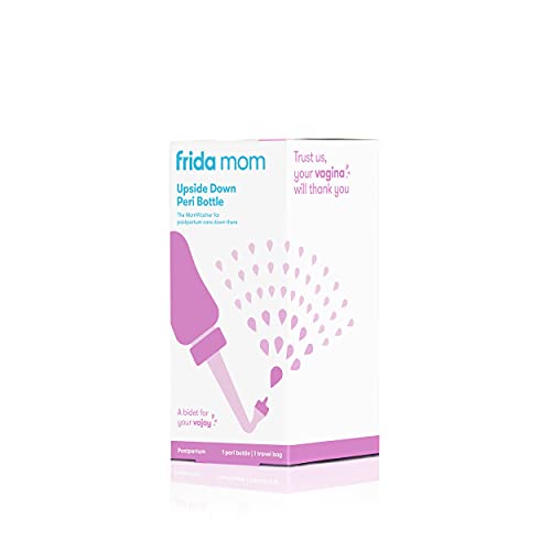 Frida Mom Botella Peri Upside Down para el cuidado posparto, La original Fridababy MomWasher para recuperación y limpieza perineal después del nacimiento, MS-MWPK-NS-GB00