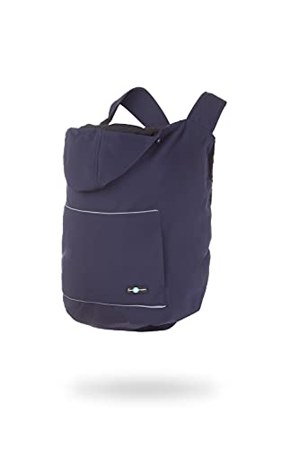 Fun2bemum Softshell - Funda para portabebés para todo tipo de clima azul azul marino