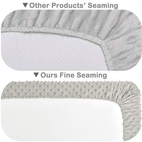 Fundas para Cambiador de Bebé Funda para Cambiador para Recién Nacido Baby Touch Massage Dressing Mesas para Cambiar Cambiador Accesorio para Cambiar Cambiador para cambiador, 81 * 41 * 13CM, gris