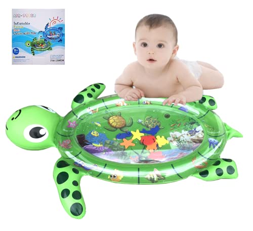 Funky Planet Esterilla inflable para juegos de agua para bebés y niños pequeños, centro de actividades divertido para jugar. Inflatable Water Play Mat