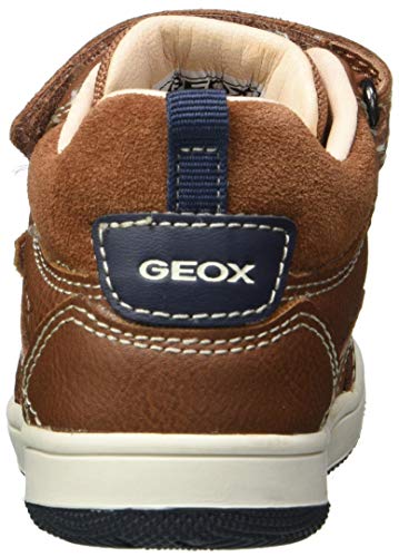 Geox B NEW FLICK BOY A Zapatillas Bebé-Niños, Marrón (Brandy), 20 EU