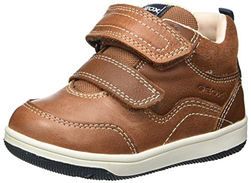 Geox B NEW FLICK BOY A Zapatillas Bebé-Niños, Marrón (Brandy), 20 EU