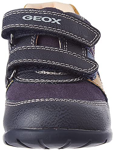 Geox Baby Boy B ELTHAN BOY A FIRST STEPS NAVY/DK YELLOW_25 EU