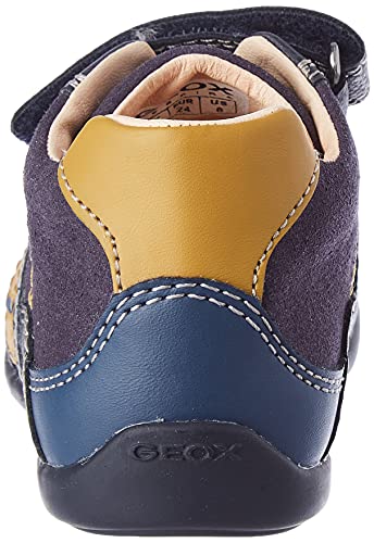 Geox Baby Boy B ELTHAN BOY A FIRST STEPS NAVY/DK YELLOW_25 EU