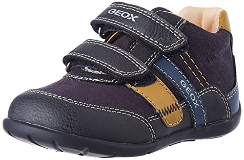 Geox Baby Boy B ELTHAN BOY A FIRST STEPS NAVY/DK YELLOW_25 EU