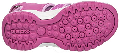 Geox J Borealis Girl B, Fisherman Sandal Bebé-Niños, Rosa Fucsia, 26 EU