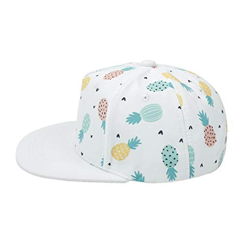 Happy Cherry - Gorro de Sol Bebé Niño Niña para Playa Viaje al Aire Libre Sombrero de Béisbol con Visera Verano Protección UV Gorra Deportiva para Tenis Fútbol Golf - 4-8 Años