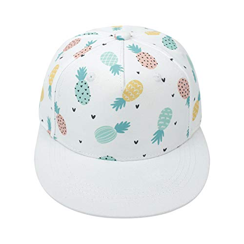 Happy Cherry - Gorro de Sol Bebé Niño Niña para Playa Viaje al Aire Libre Sombrero de Béisbol con Visera Verano Protección UV Gorra Deportiva para Tenis Fútbol Golf - 4-8 Años