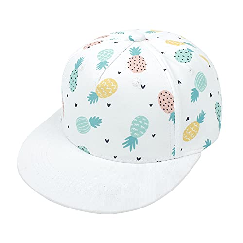 Happy Cherry - Gorro de Sol Bebé Niño Niña para Playa Viaje al Aire Libre Sombrero de Béisbol con Visera Verano Protección UV Gorra Deportiva para Tenis Fútbol Golf - 4-8 Años