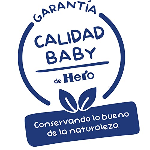 Hero Baby Buenas Noches Tarritos de Guisantes Tiernos con Jamón Cocido, Pack de 2 x 190g