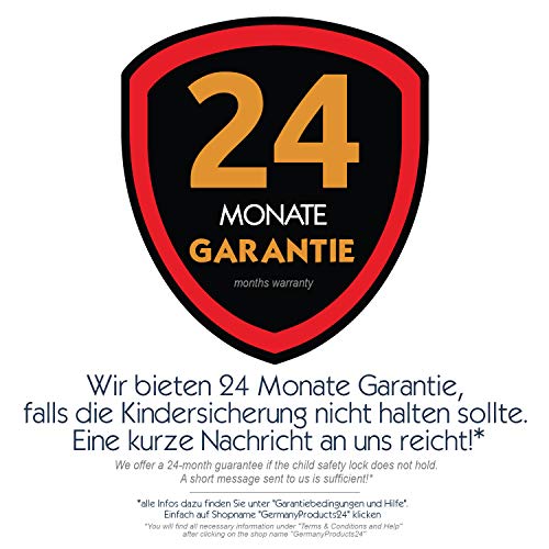 Hoffenbach® Germany - Protección de enchufes con mecanismo de giro (20 unidades)