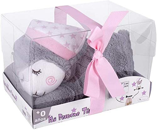 Interbaby Peluche Térmico Oveja, Pe006-02, Gris Y Rosa